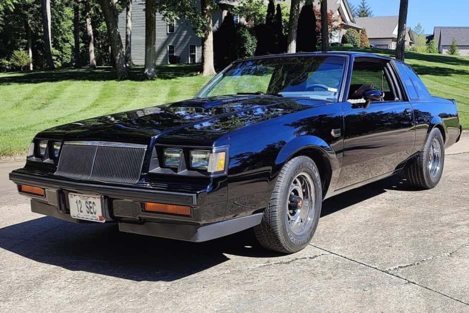 1986 Buick Grand National sold for $28,750