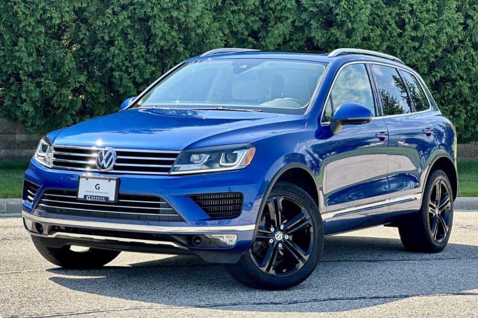 2016 Volkswagen Touareg sold for $40,000