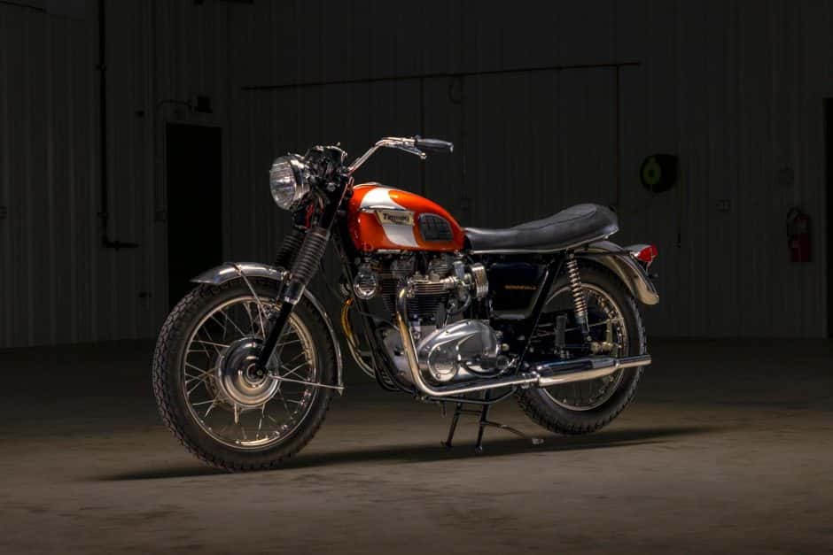 1969 Triumph Bonneville T120 sold for $5,000
