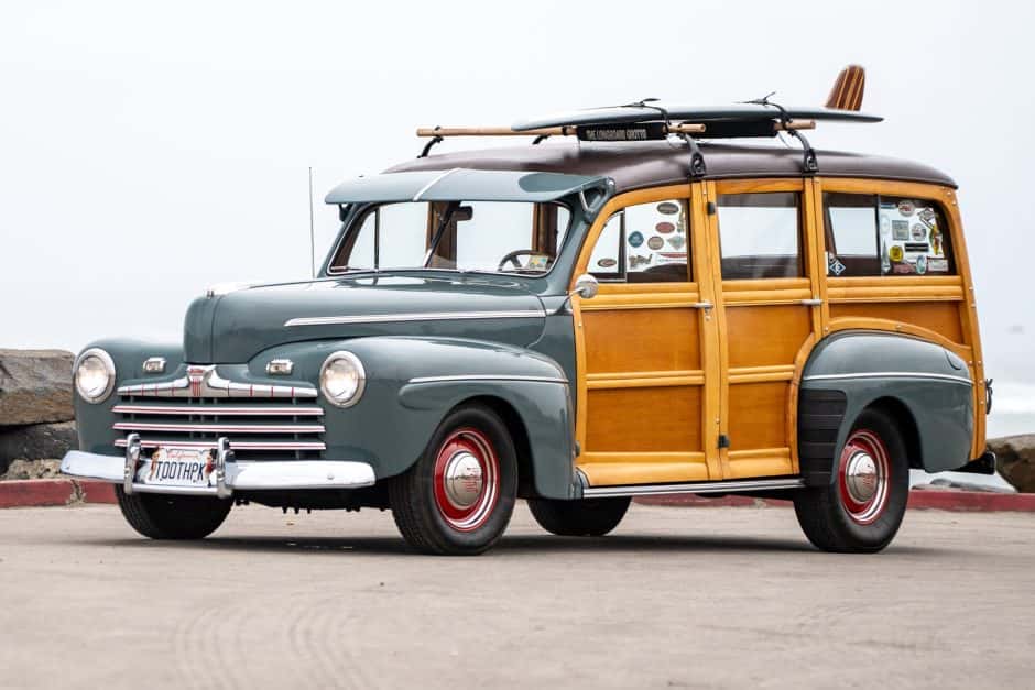 1946 Ford Standard, Deluxe, & Super Deluxe sold for $39,150