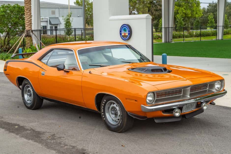 1970 Plymouth Barracuda sold for $39,000