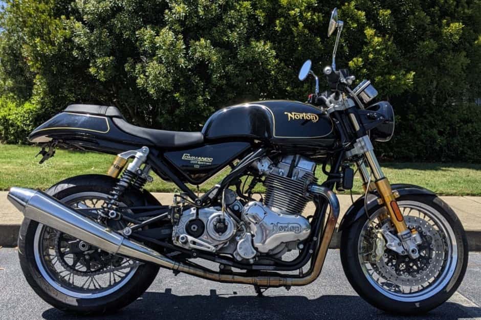 2016 Norton Commando sold for $8,100