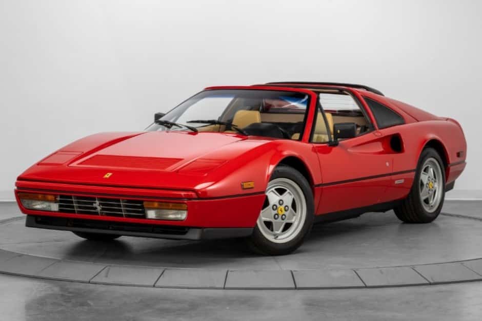 1989 Ferrari 328 sold for $102,000