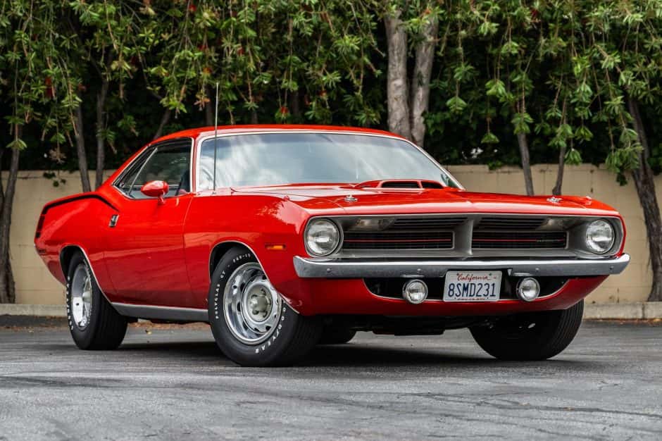 1970 Plymouth Barracuda sold for $161,000