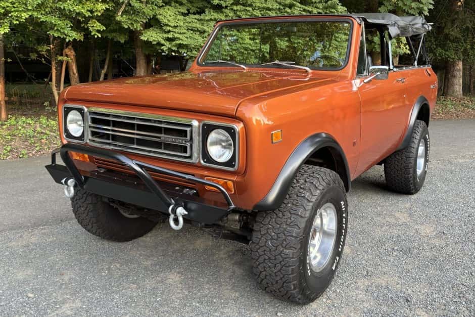 1978 International Harvester Scout sold for $30,000