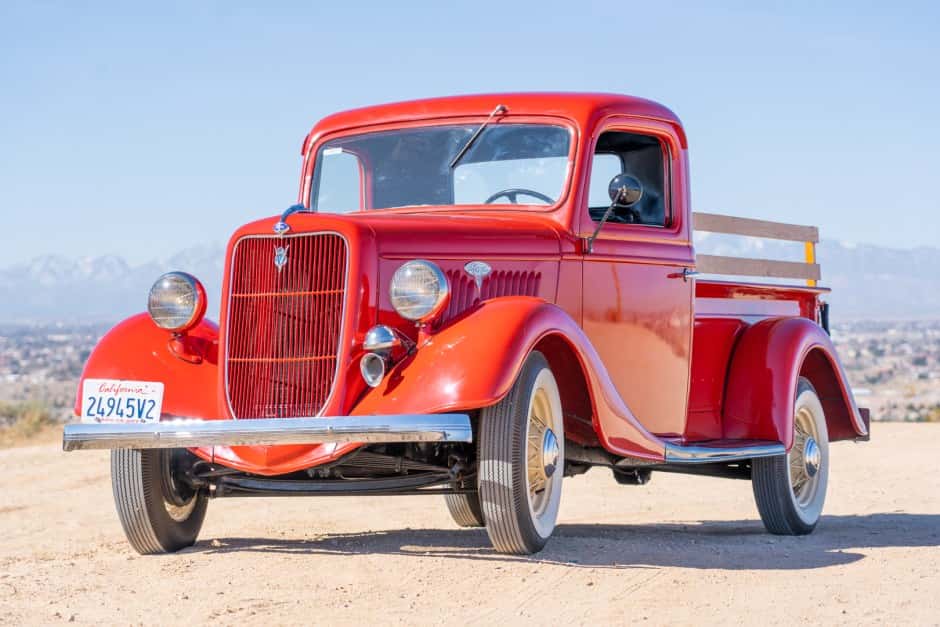 1935 Ford Pickup 1935-1936 sold for $24,400