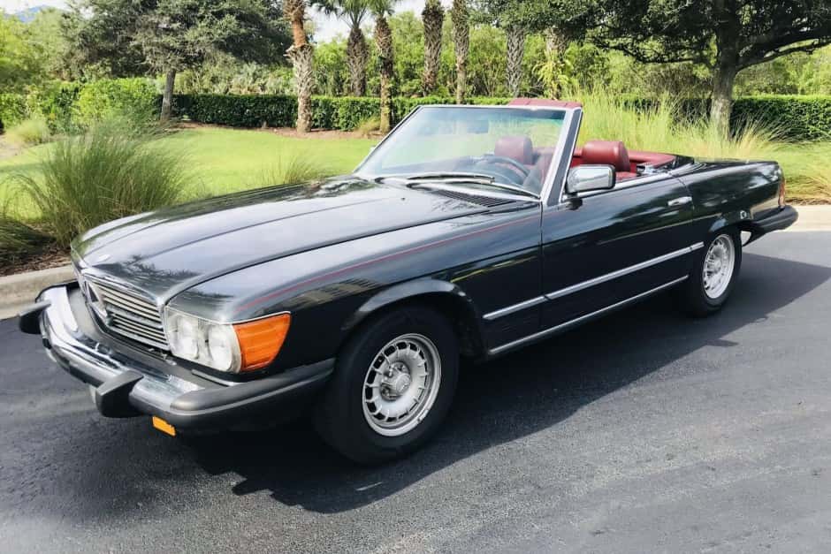 1985 Mercedes-Benz R107 SL sold for $26,500