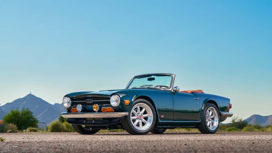 1974 Triumph TR6 sold for $70,000