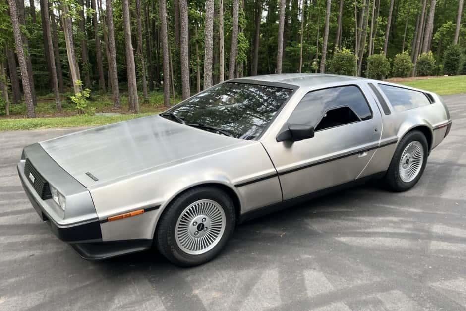 1981 DeLorean DMC-12 sold for $47,250
