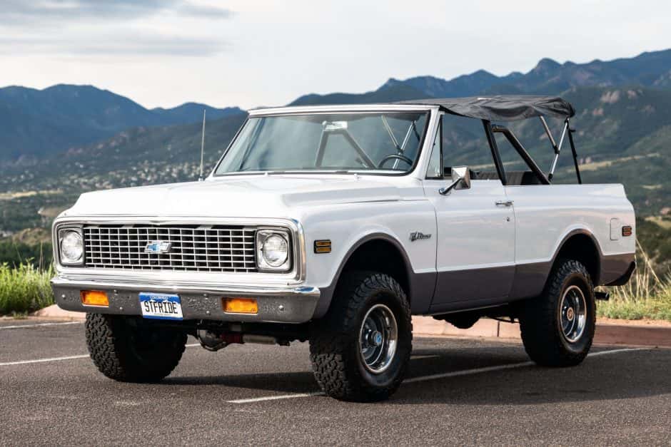 1972 Chevrolet K5 Blazer 1969-1972 sold for $40,000