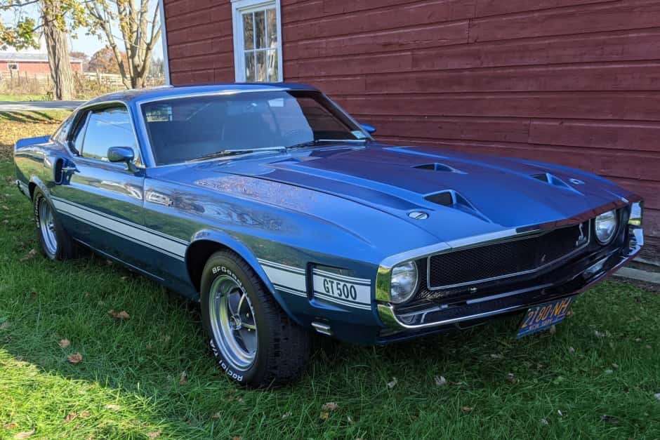 1969 Shelby Mustang GT350 & GT500 sold for $92,000