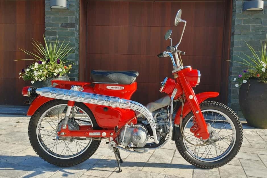 1967 Honda CT90 sold for $4,600