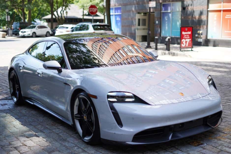 2021 Porsche Taycan sold for $95,000