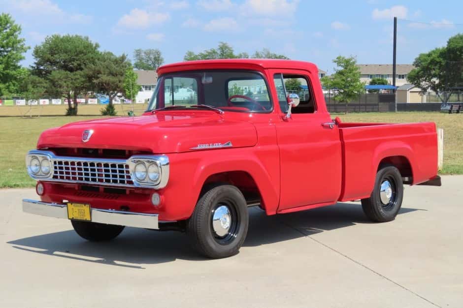 1958 Ford F-Series 1957-1960 sold for $19,250