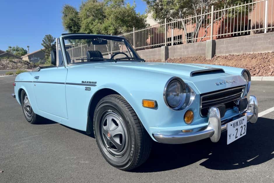 1970 Datsun Roadster sold for $23,700
