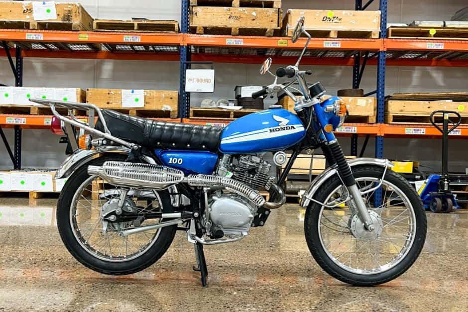 1970 Honda CB100 & CL100 sold for $7,420