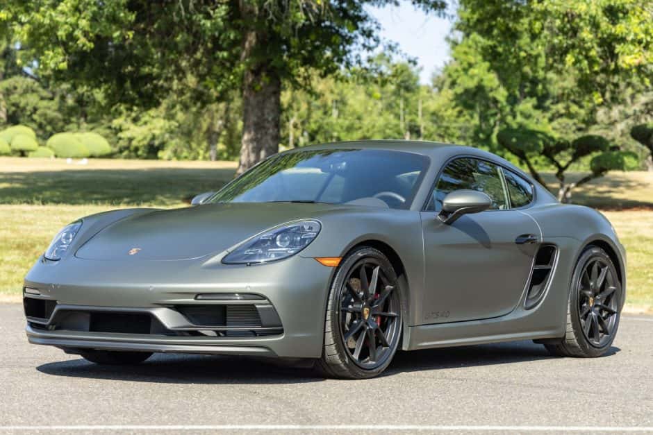 2021 Porsche 982 718 Cayman sold for $97,000