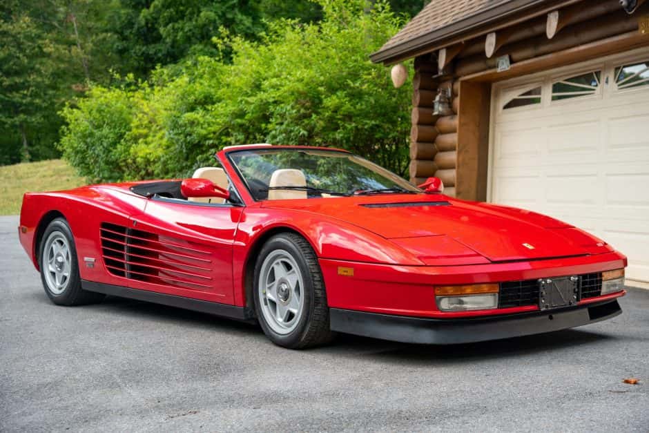 1987 Ferrari Testarossa sold for $243,000