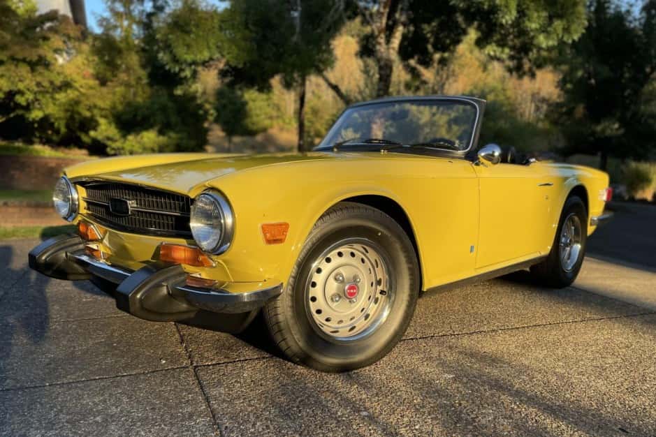 1974 Triumph TR6 sold for $25,000