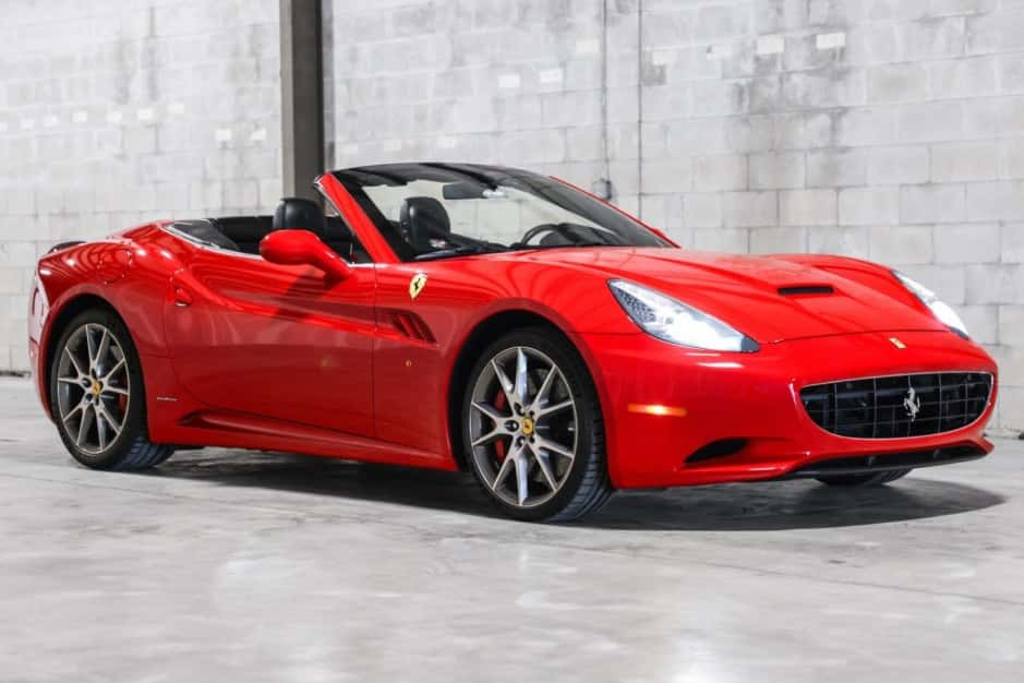 2010 Ferrari California sold for $93,000