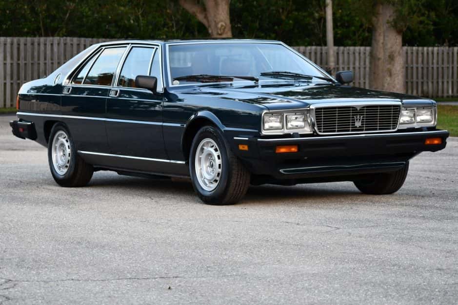 1984 Maserati Quattroporte sold for $25,678