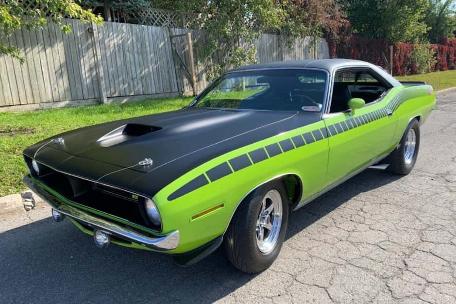 1970 Plymouth Barracuda sold for $45,500