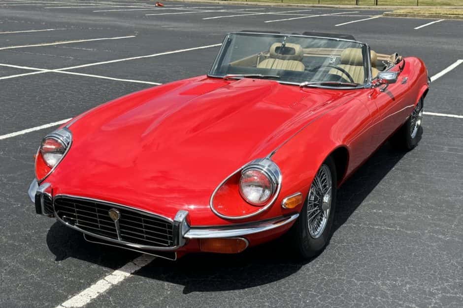 1972 Jaguar XKE Series III sold for $60,000
