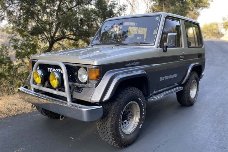 1989 Toyota Land Cruiser 70-Series sold for $18,000