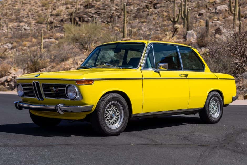 1970 BMW 2002 sold for $32,000
