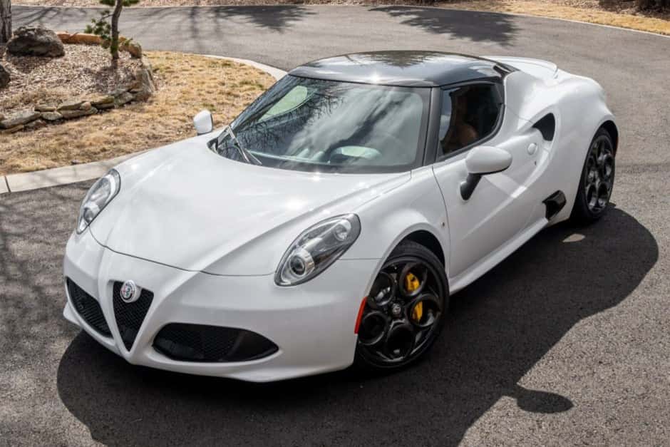 2018 Alfa Romeo 4C sold for $54,000