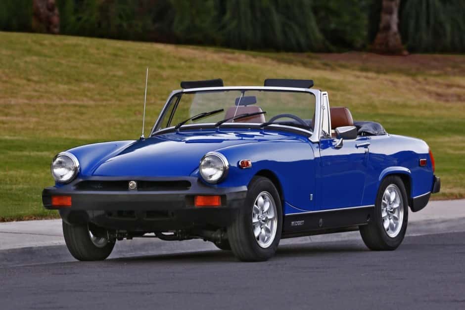 1977 MG Midget sold for $18,000