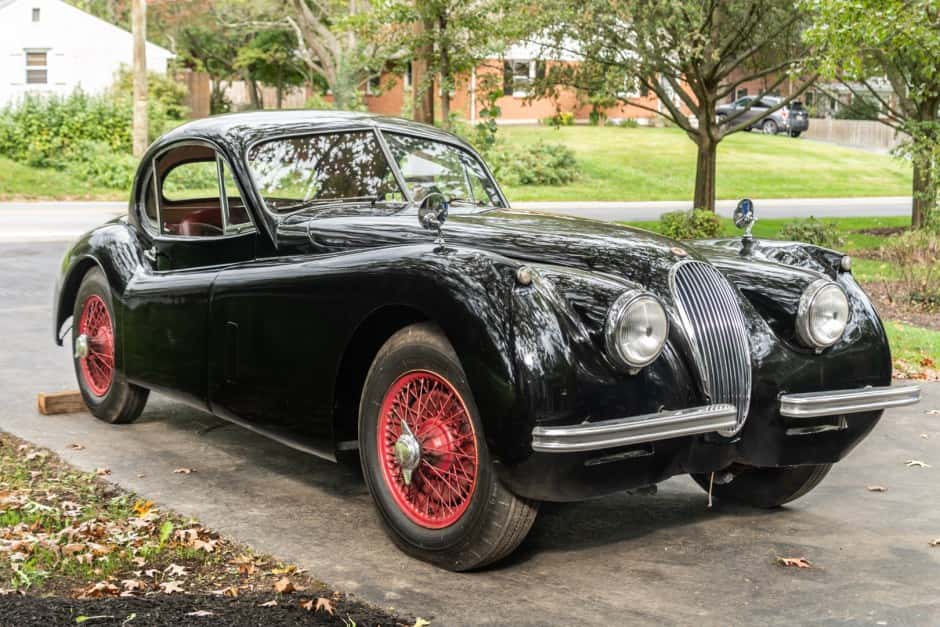 1953 Jaguar XK120 sold for $53,120