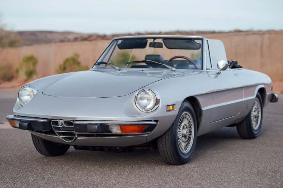 1975 Alfa Romeo 105/115 Spider Series 2 sold for $14,250