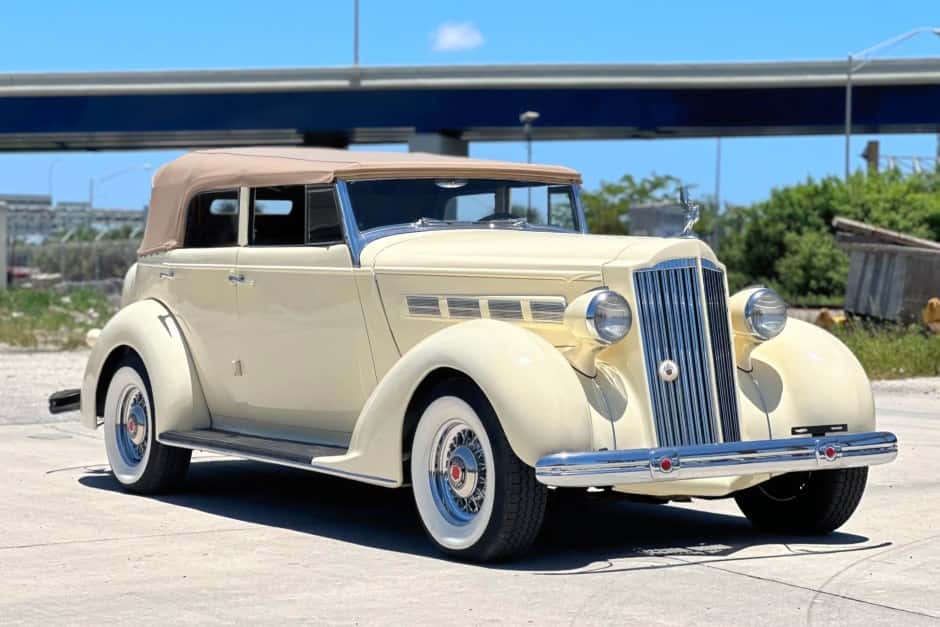 1937 Packard Eight sold for $54,000