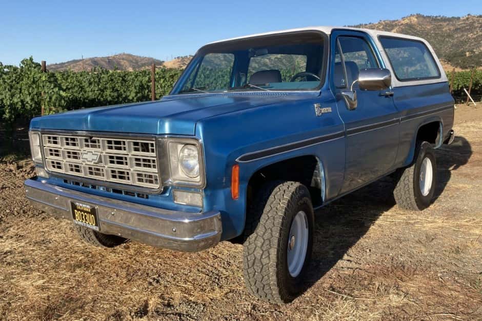 1978 Chevrolet K5 Blazer 1973-1991 sold for $9,000