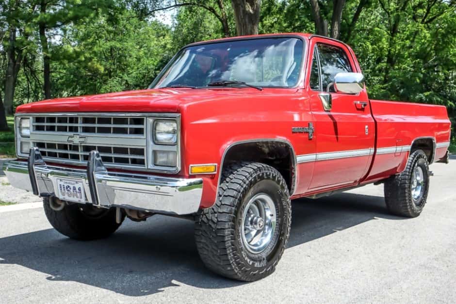 1987 Chevrolet C/K (1973-1991) sold for $22,250