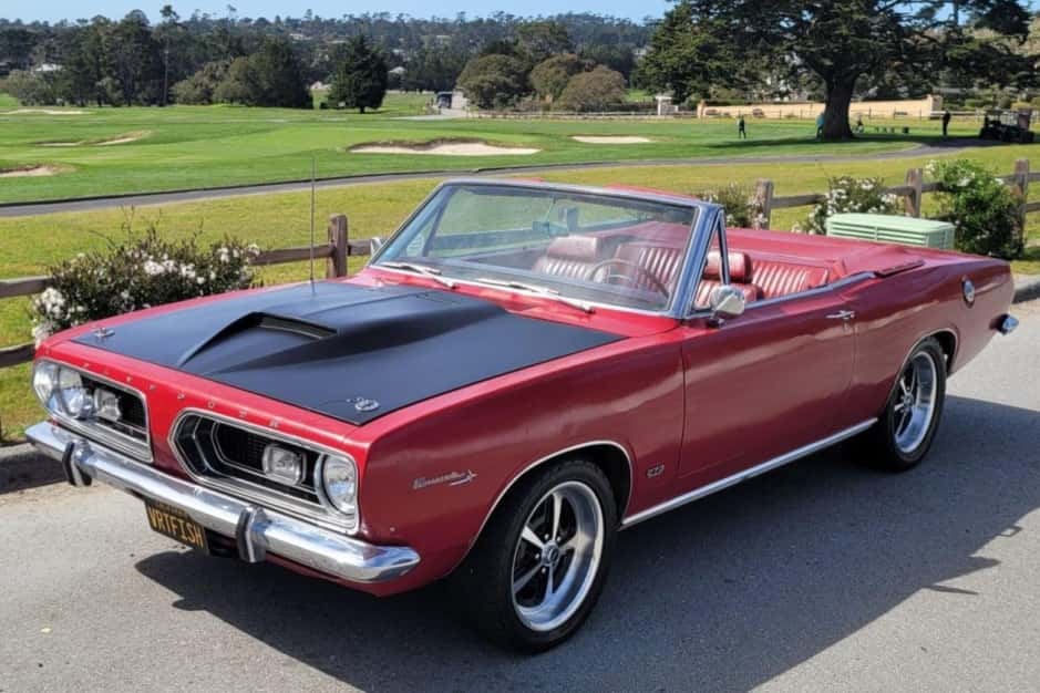1967 Plymouth Barracuda sold for $32,500