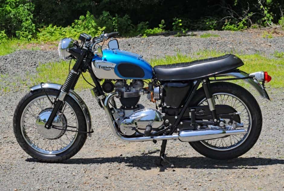 1967 Triumph Trophy sold for $6,500