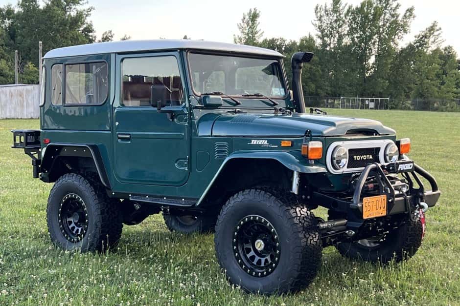 1973 Toyota Land Cruiser FJ40 sold for $57,500