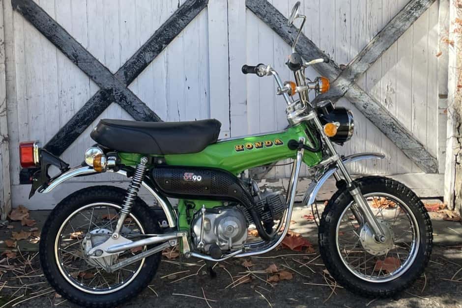 1973 Honda ST90 sold for $2,700