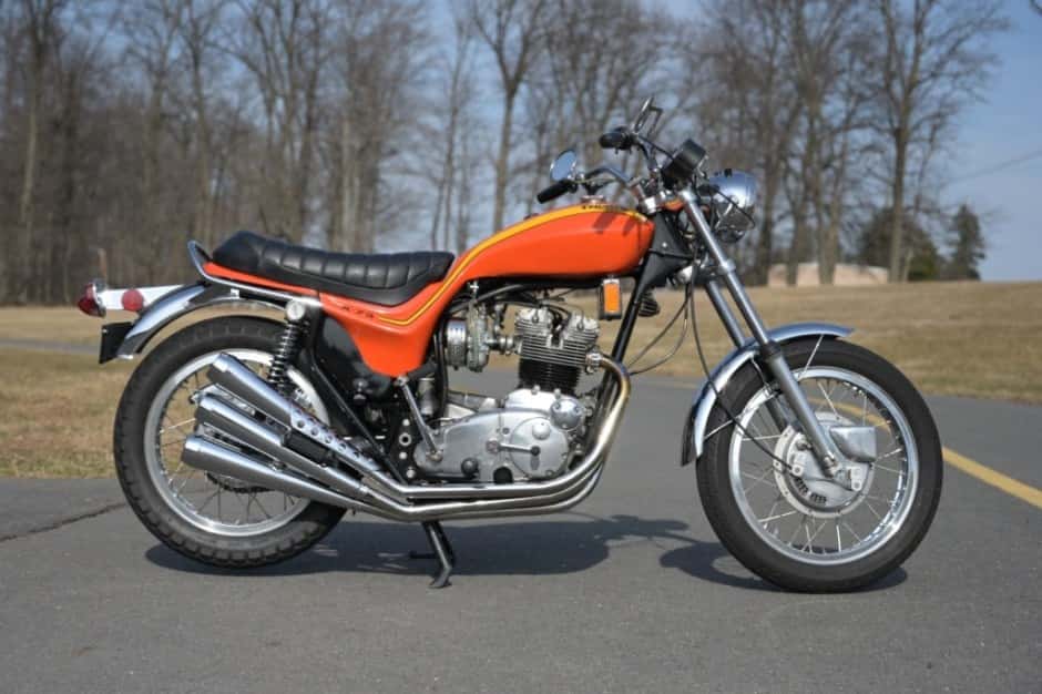 1973 Triumph X-75 Hurricane sold for $28,000