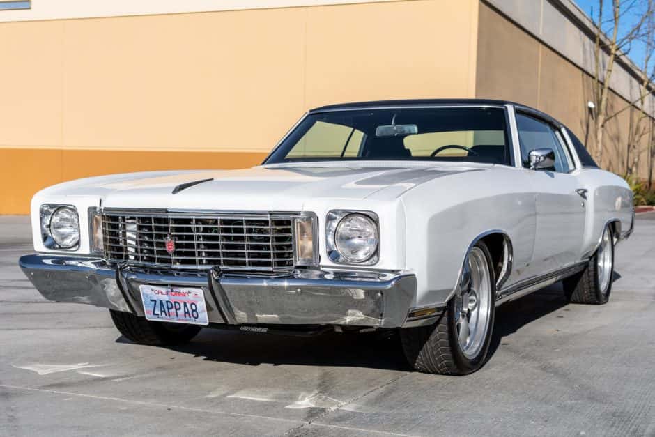 1972 Chevrolet Monte Carlo sold for $27,000