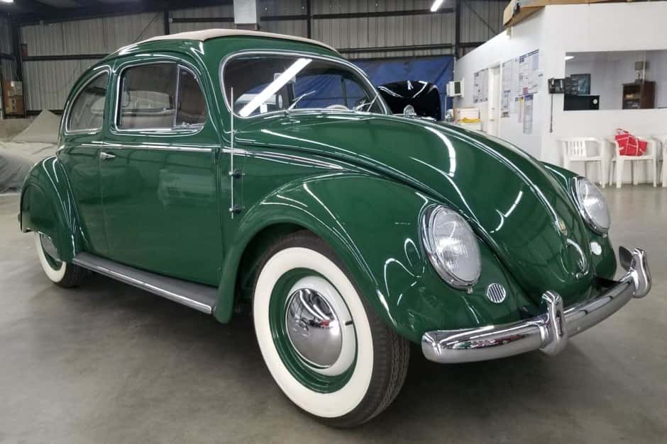 1954 Volkswagen Beetle (Oval Window) sold for $36,000