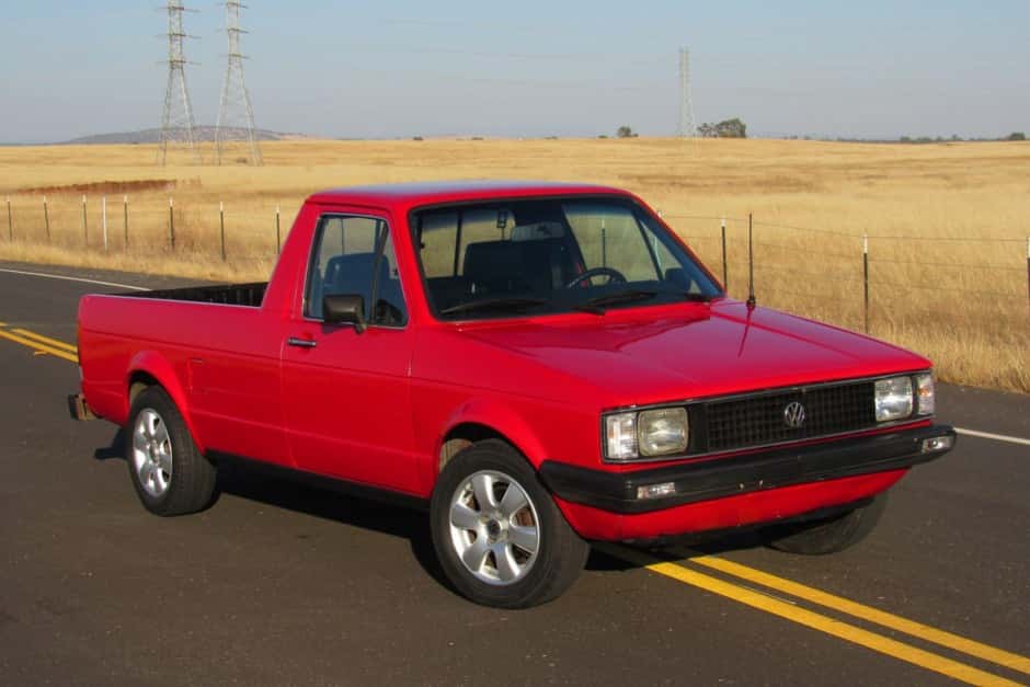 1982 Volkswagen Caddy & Rabbit Pickup sold for $8,800