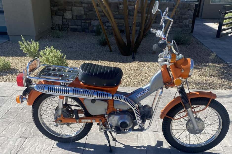 1974 Honda CT90 sold for $5,500