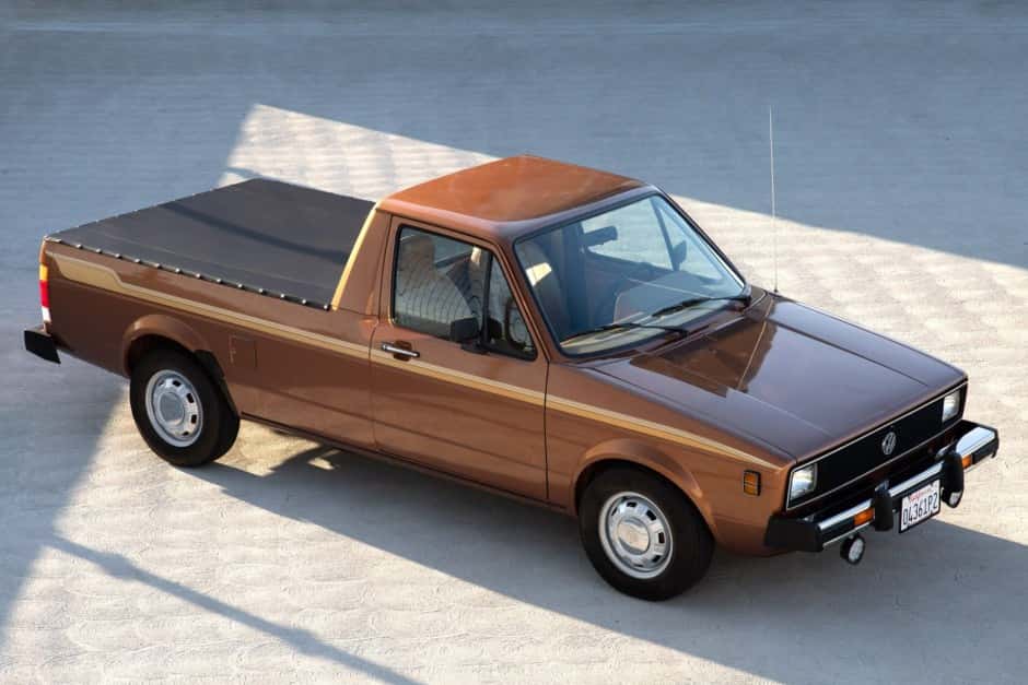 1980 Volkswagen Caddy & Rabbit Pickup sold for $14,500