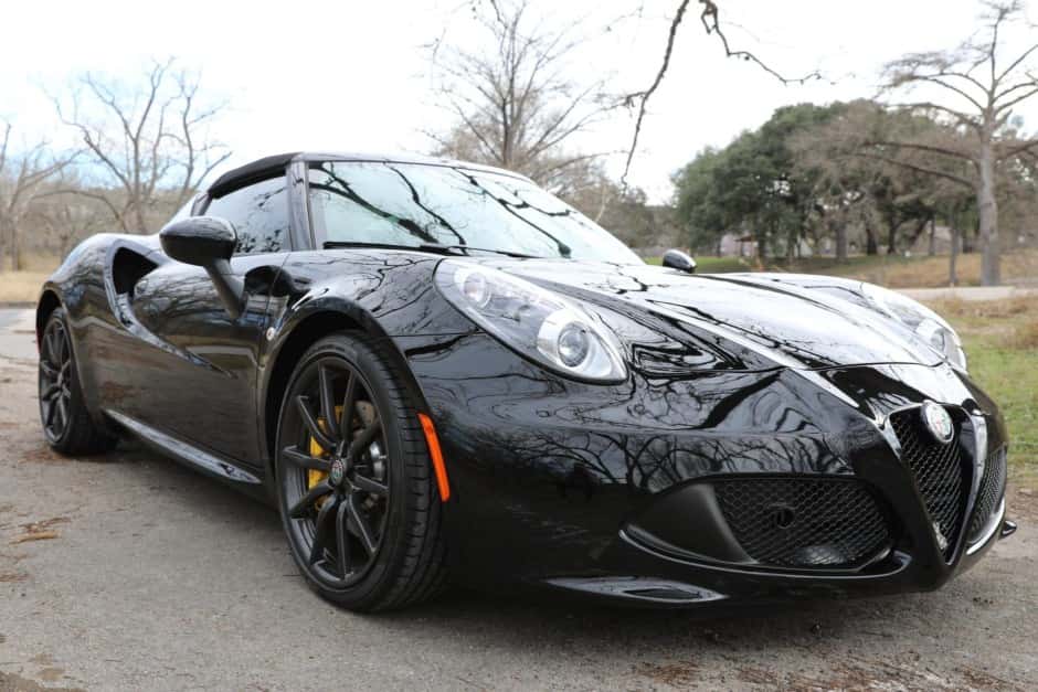 2019 Alfa Romeo 4C sold for $68,000