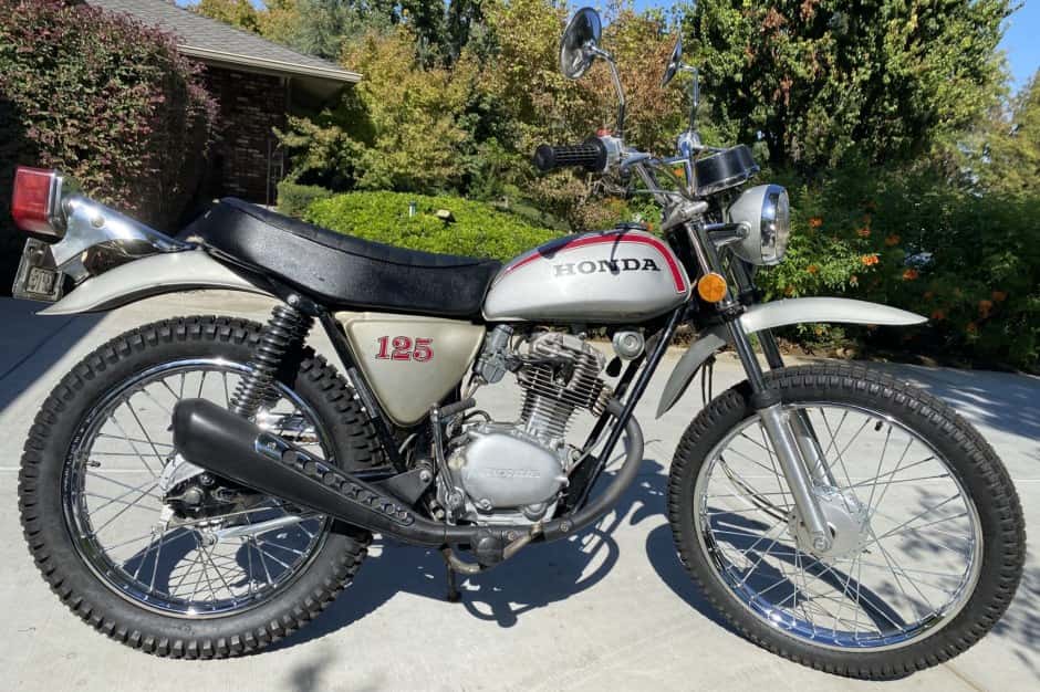 1972 Honda SL Motosport sold for $4,100