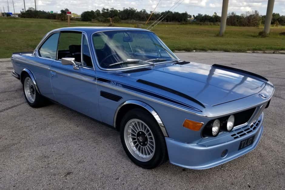 1972 BMW 3.0 CSL sold for $98,500