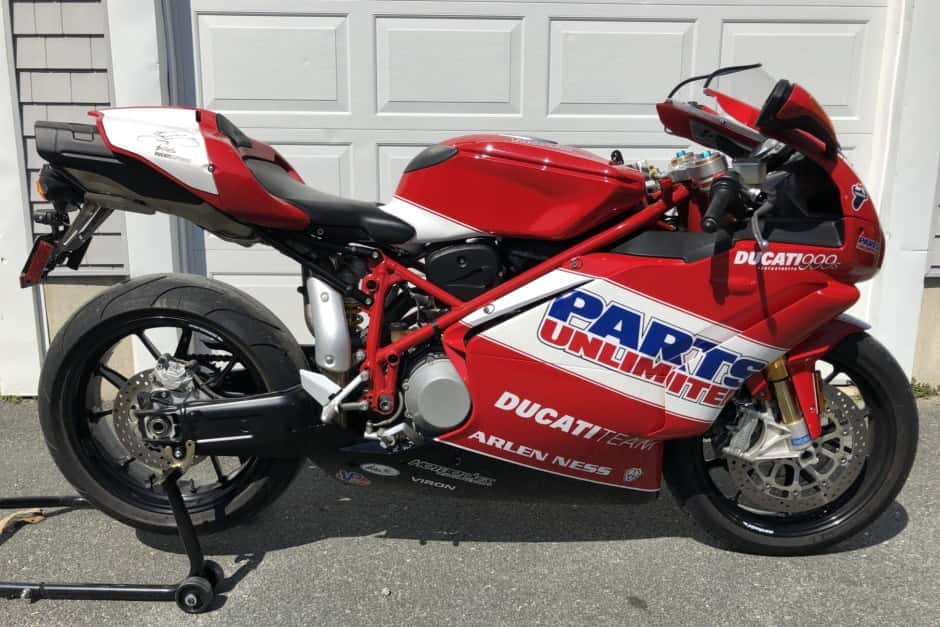 2007 Ducati 999 sold for $9,000
